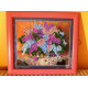 Bead Embroidery Kit on Art Canvas "Lilacs"