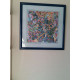 Bead Embroidery Pattern on Art Canvas "Сamomiles and coffee"