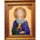 Icon Bead Embroidery Kit on Art Canvas "St. Anastasia (the Deliverer)"
