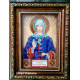 Mini Icon Bead Embroidery Kit on Art Canvas "St. Xenia"
