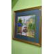 Bead Embroidery Pattern on Art Canvas "The Journey"