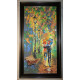 Bead Embroidery Kit on Art Canvas "Colour mood"