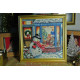Bead Embroidery Pattern on Art Canvas "Toy Shop"