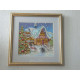 Bead Embroidery Pattern on Art Canvas "Winter Tale"