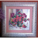 Bead Embroidery Pattern on Art Canvas "Chrysanthemums"