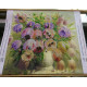 Bead Embroidery Pattern on Art Canvas "Little bit of Summer"