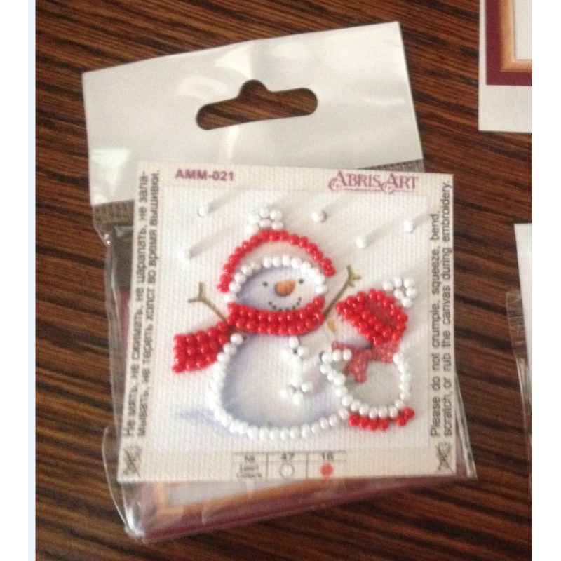 Mini Bead Embroidery Magnet Kit "Big friend"