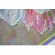 Bead Embroidery Kit on Art Canvas "Spring Lyrics"