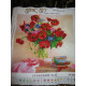 Bead Embroidery Pattern on Art Canvas "Morning Tea"