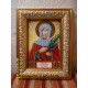 Mini Icon Bead Embroidery Kit on Art Canvas "St. Tatiana"