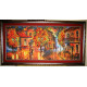 Bead Embroidery Kit on Art Canvas "October colours"