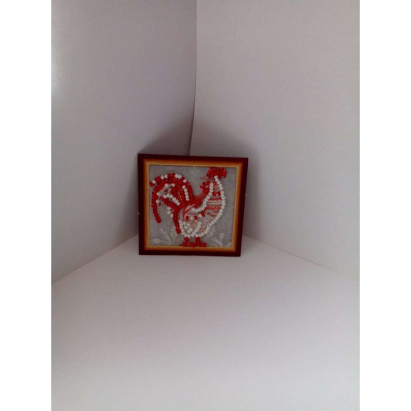 Mini Bead Embroidery Magnet Kit "Master of the yard"