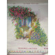 Bead Embroidery Pattern on Art Canvas "Pink Cloud"
