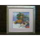 Bead Embroidery Pattern on Art Canvas "Idyll"