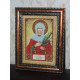 Mini Icon Bead Embroidery Kit on Art Canvas "St. Tatiana"