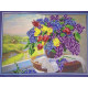 Bead Embroidery Kit on Art Canvas "Nostalgia"
