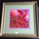 Bead Embroidery Pattern on Art Canvas "Firebird"