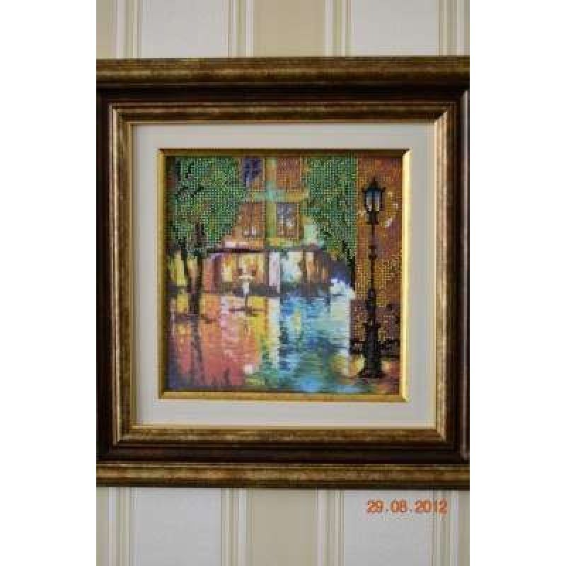 Bead Embroidery Pattern on Art Canvas "Autumn Fantasy"