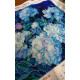 Bead Embroidery Pattern on Art Canvas "Moon peonies"