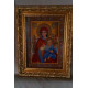Bead Embroidery Kit on Art Canvas "Wedding Icon – The Holy Mother of God"