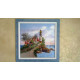 Bead Embroidery Pattern on Art Canvas "Brigantine"