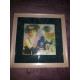 Bead Embroidery Pattern on Art Canvas "The Parisian Woman"