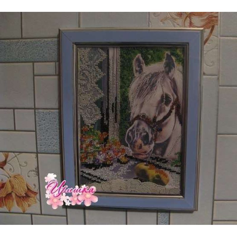 Bead Embroidery Pattern on Art Canvas "Treats"
