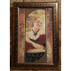 Bead Embroidery Kit on Art Canvas "Milady"