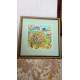 Bead Embroidery Pattern on Art Canvas "Sea turtle"