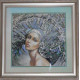 Bead Embroidery Kit on Art Canvas "The Four Elements – Air"