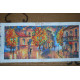 Bead Embroidery Kit on Art Canvas "October colours"