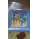 Bead Embroidery Pattern on Art Canvas "Winter Girl"