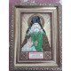 Mini Icon Bead Embroidery Kit on Art Canvas "St. Anatoly"