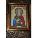 Icon Bead Embroidery Pattern on Art Canvas "St. Fotinia (Svetlana)"