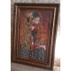 Bead Embroidery Kit on Art Canvas "The kiss"