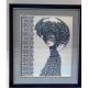 Bead Embroidery Kit on Art Canvas "Morgana"