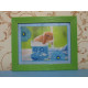 Bead Embroidery Kit on Art Canvas "Rabbits – 3"