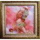 Bead Embroidery Pattern on Art Canvas "Grace"