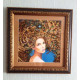 Bead Embroidery Kit on Art Canvas "The Four Elements – Earth"