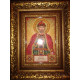 Mini Icon Bead Embroidery Kit on Art Canvas "St. Igor"
