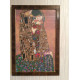 Bead Embroidery Kit on Art Canvas "The kiss"
