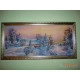 Bead Embroidery Kit on Art Canvas "Bewitched forest"