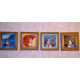 Bead Embroidery Kit on Art Canvas "The Four Elements – Air"