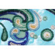 Bead Embroidery Kit on Art Canvas "Aquarius"