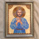 Icon Bead Embroidery Kit on Art Canvas "St. Alexis"