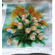 Bead Embroidery Pattern on Art Canvas "Spring mood"