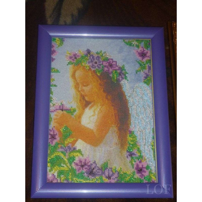 Bead Embroidery Kit on Art Canvas "Fortune-telling"