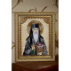 Icon Bead Embroidery Kit on Art Canvas "St. Denis"