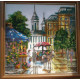 Bead Embroidery Pattern on Art Canvas "The Journey"