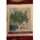 Bead Embroidery Pattern on Art Canvas "Daisy"